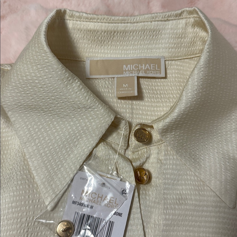 Michael Kors Button Down Blouse NWT - image 6
